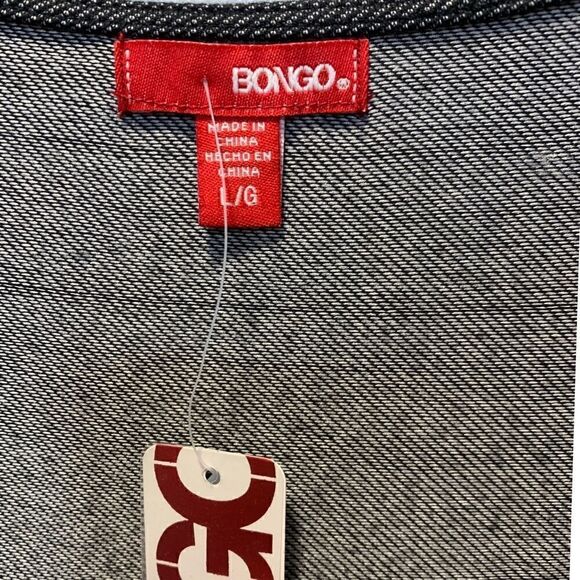 NWT juniors bongo mix media hi -low floral dress size large - Picture 10 of 11